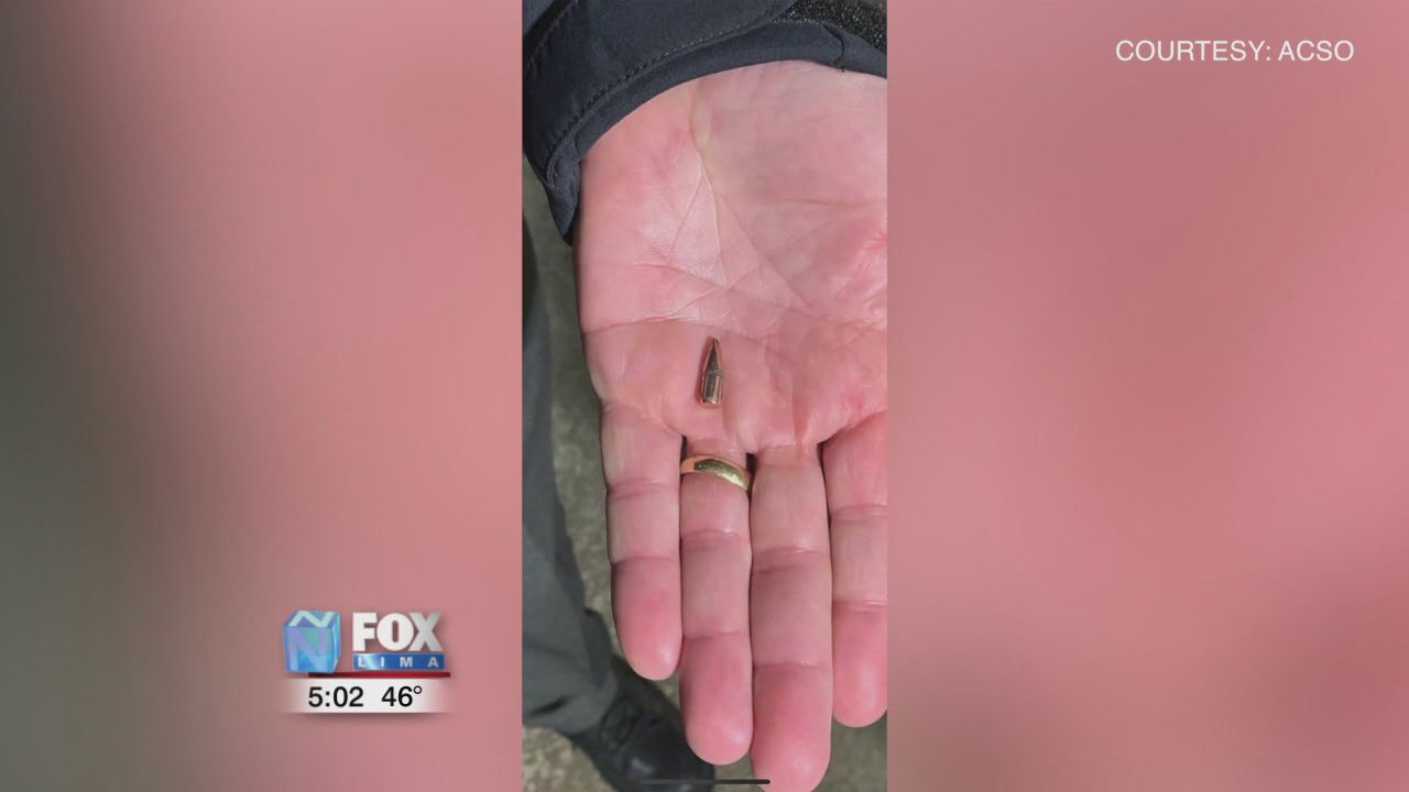 Allen County sheriff says awareness is key after hit with celebratory gun shot